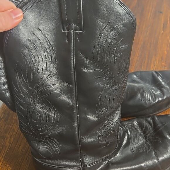 Mens vintage evenin star dancing cowboy boots size 12 - Picture 8 of 10
